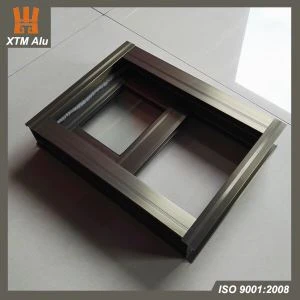 Perfil de marco de ventana de extrusión de aluminio para la fabricación