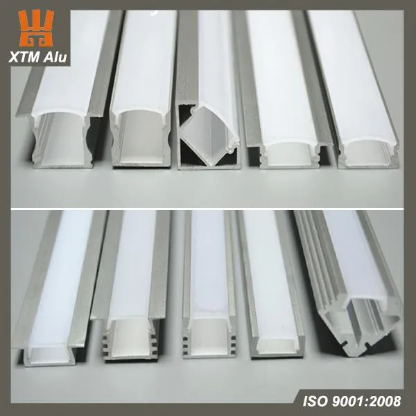 Canal de aluminio extruido LED